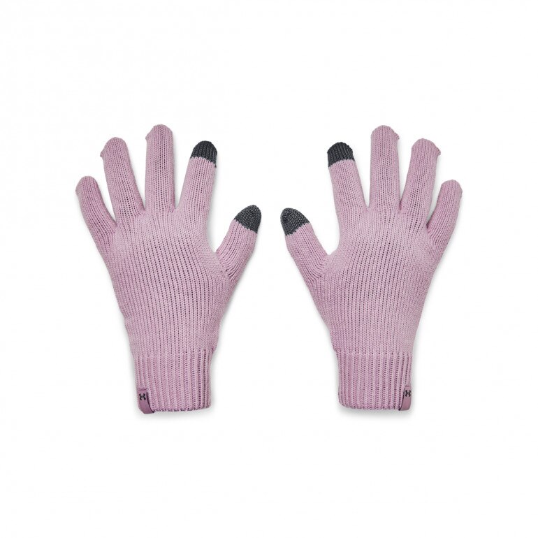 Damskie rękawiczki treningowe UNDER ARMOUR UA Around Town Gloves - różowe