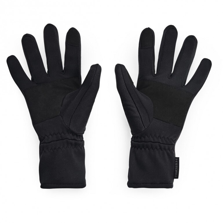 Damskie rękawiczki treningowe UNDER ARMOUR UA Storm Fleece Gloves - czarne
