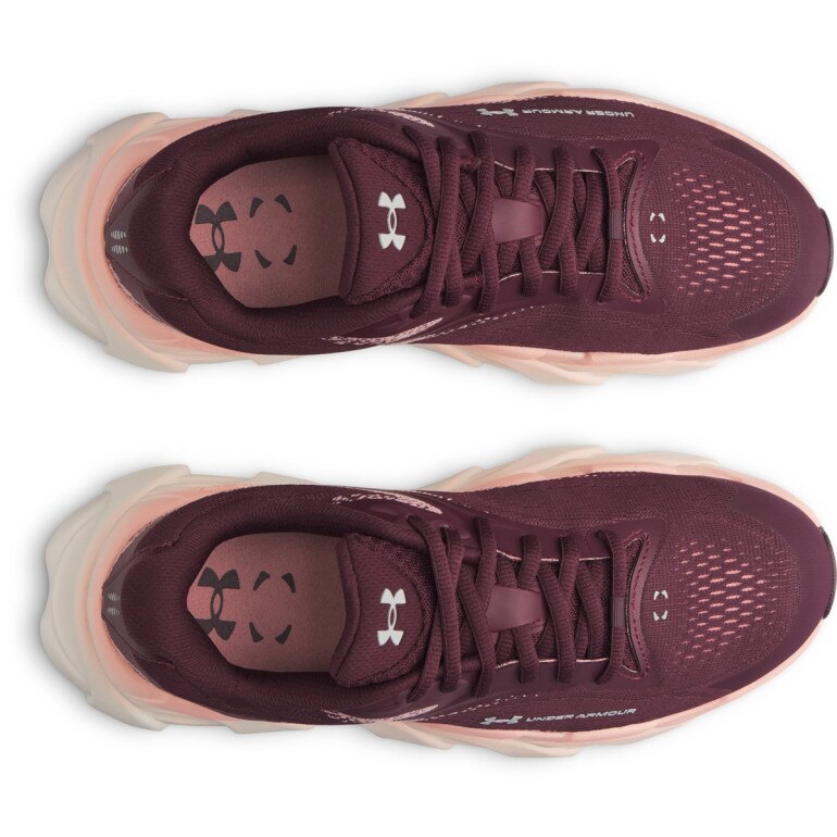 Damskie sneakersy Under Armour UA HB Runner 2 - burgundowe