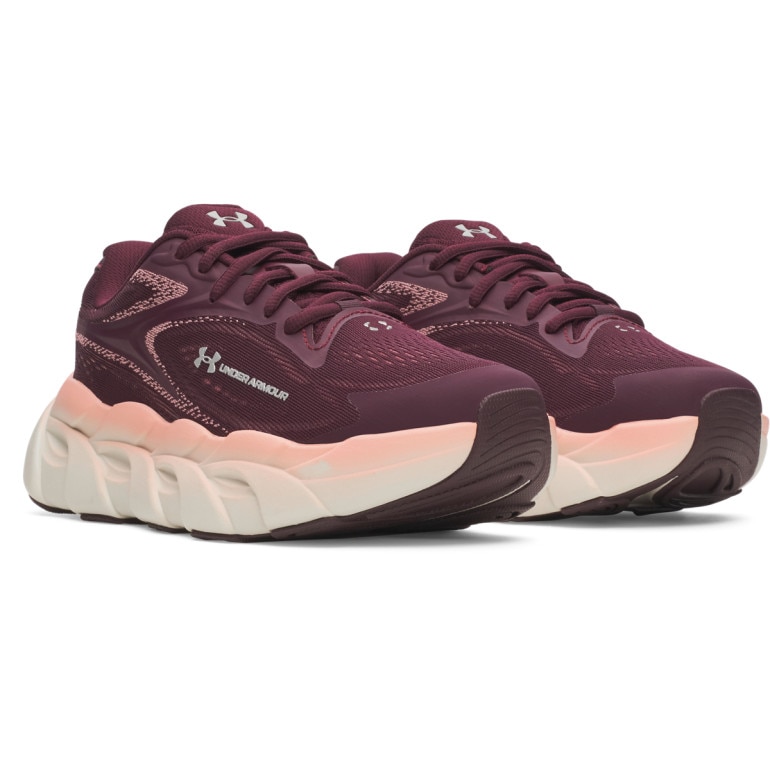 Damskie sneakersy Under Armour UA HB Runner 2 - burgundowe