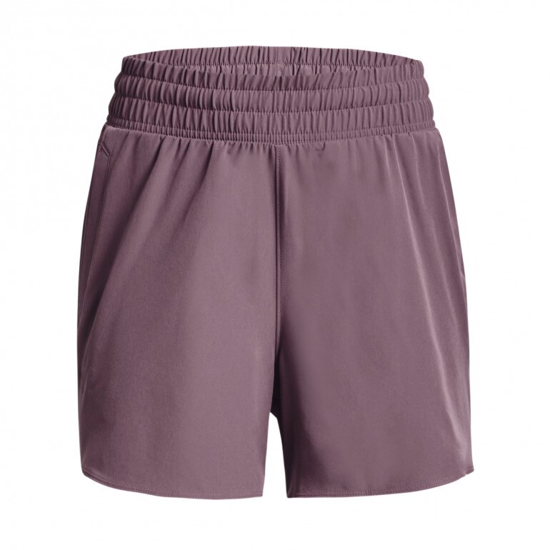 Damskie spodenki treningowe Under Armour Flex Woven Short 5in - fioletowe