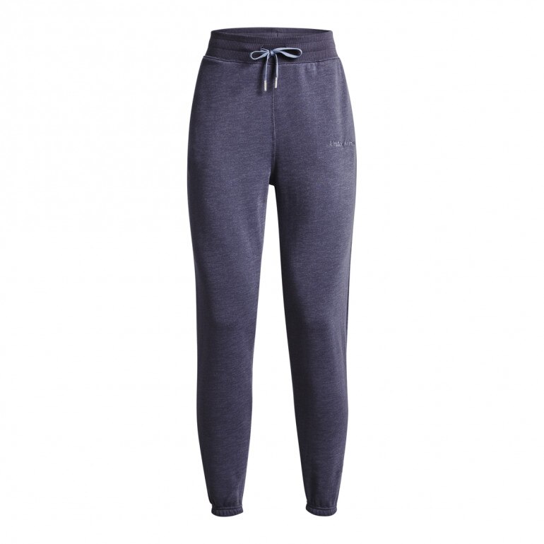Damskie spodnie dresowe Under Armour Essential Script Pant - szare
