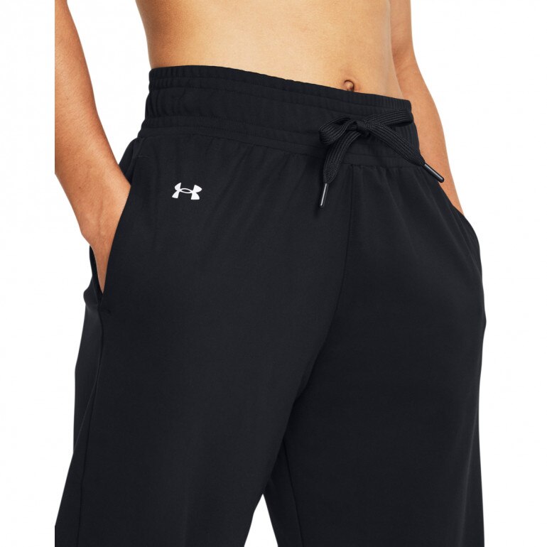 Damskie spodnie treningowe Under Armour Motion Open Hem Pant - czarne 