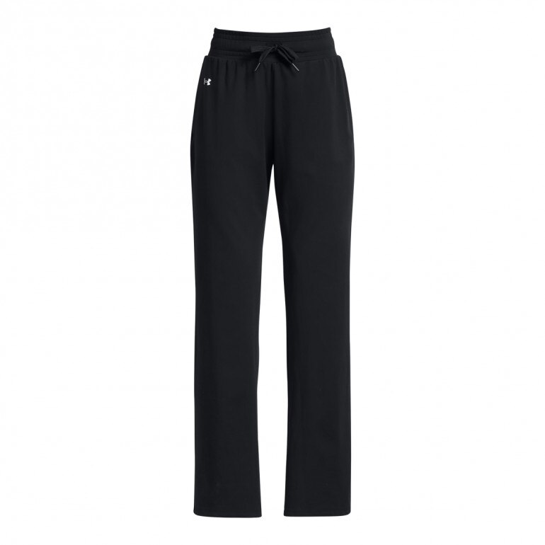 Damskie spodnie treningowe Under Armour Motion Open Hem Pant - czarne 