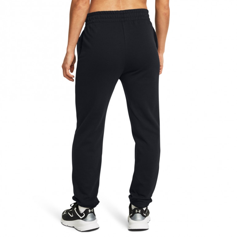 Damskie spodnie dresowe Under Armour UA Rival Terry Jogger - czarne