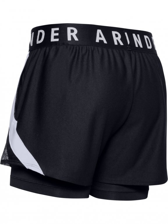 Damskie szorty treningowe UNDER ARMOUR Play Up 2-in-1 Shorts - czarne