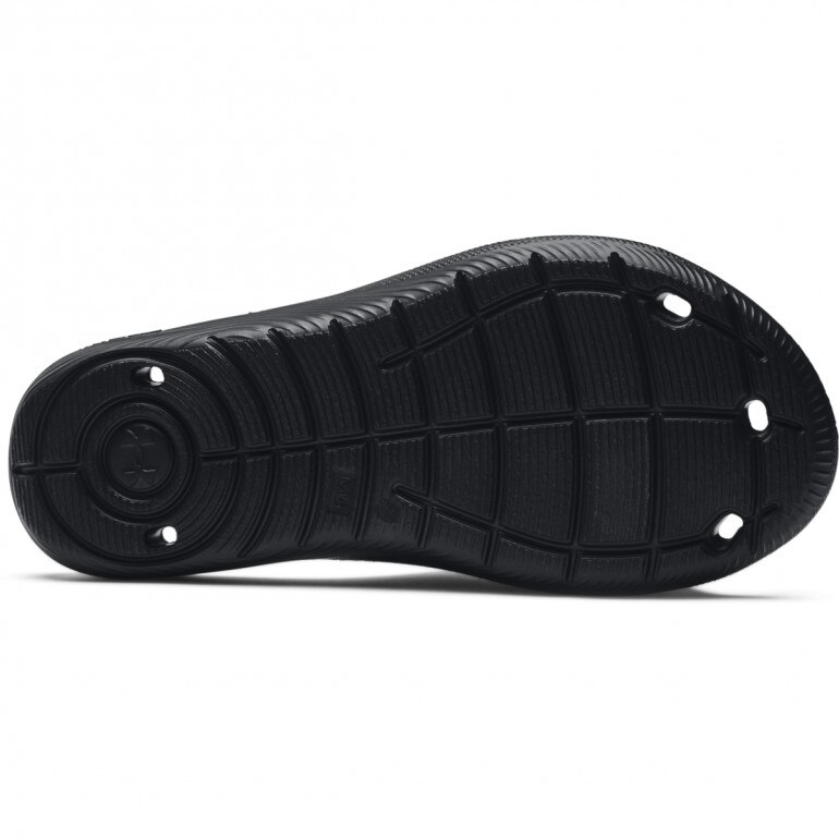Dziecięce klapki UNDER ARMOUR Locker IV SL - czarne