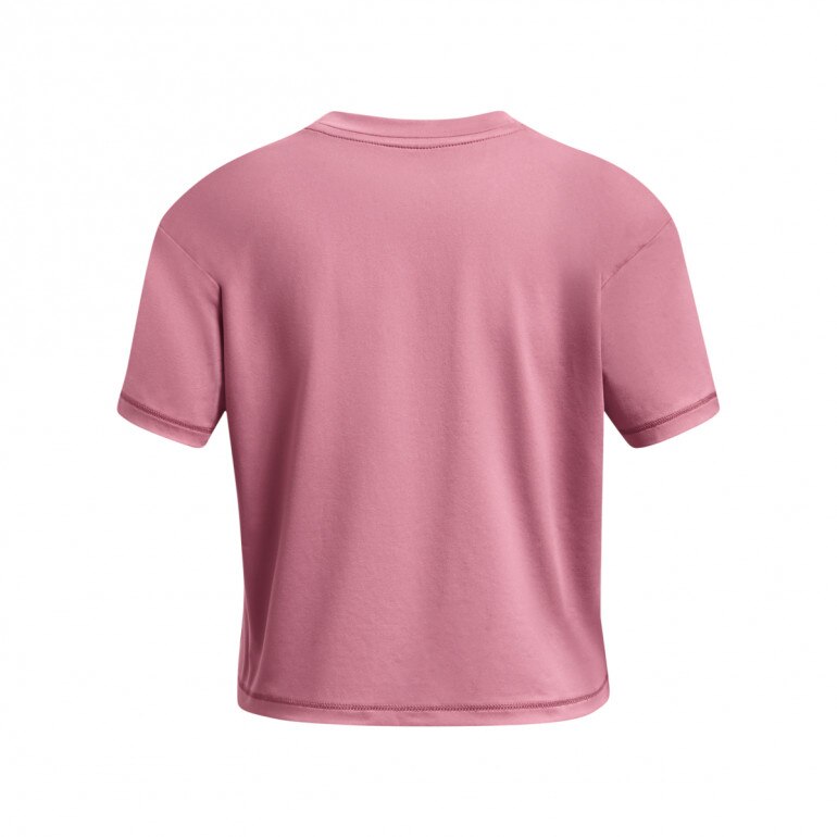 Dziewczęca koszulka treningowa Under Armour Motion SS - różowa