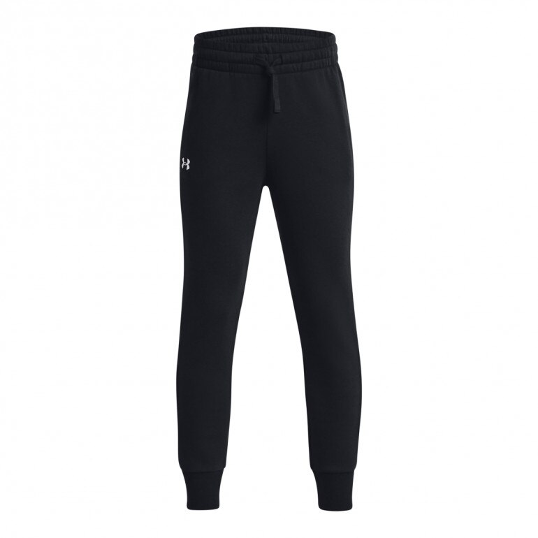 Dziewczęce spodnie dresowe Under Armour UA Rival Fleece Joggers - czarne