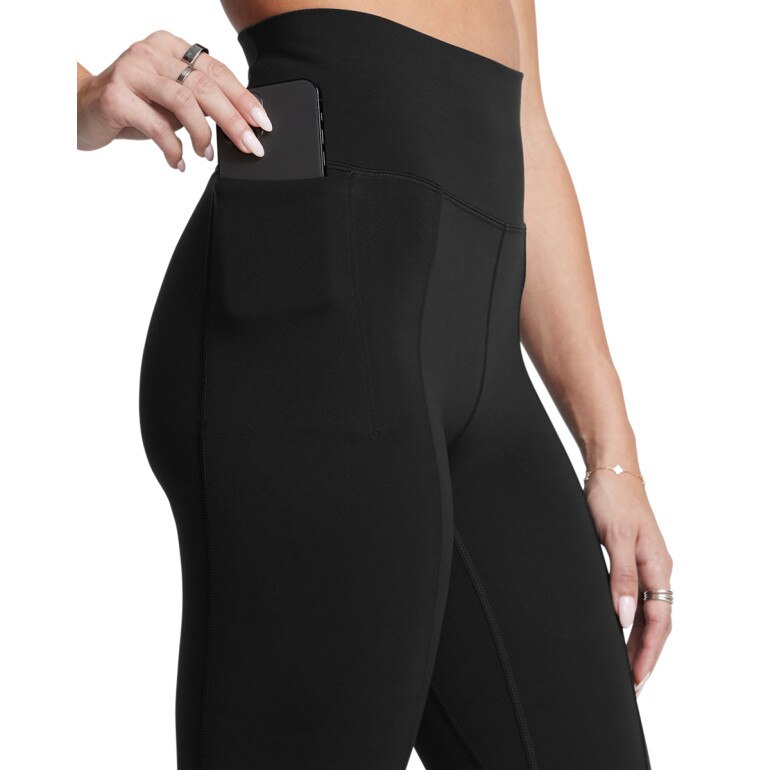 Damskie spodnie treningowe Under Armour Meridian Kick Flare Pant - czarne