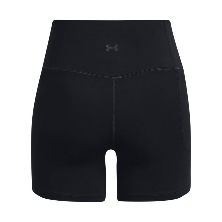 Damskie legginsy krótkie treningowe Under Armour Meridian Middy - czarne