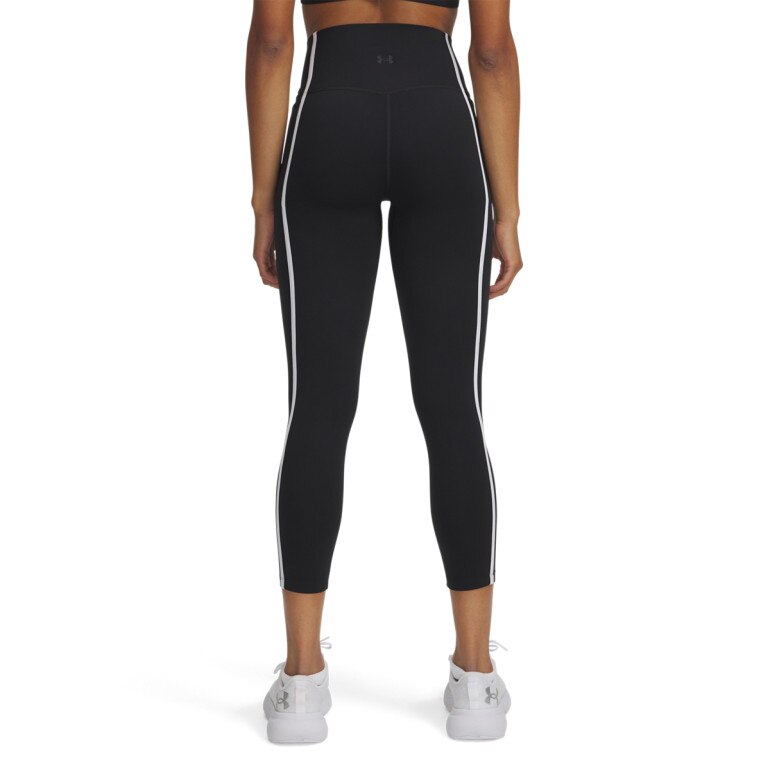 Damskie legginsy treningowe Under Armour Meridian Piped Ankle Leg - czarne