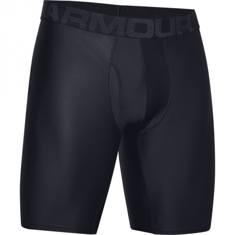 Męska bielizna treningowa (2-pack) UNDER ARMOUR Tech 9in 2 Pack - czarna