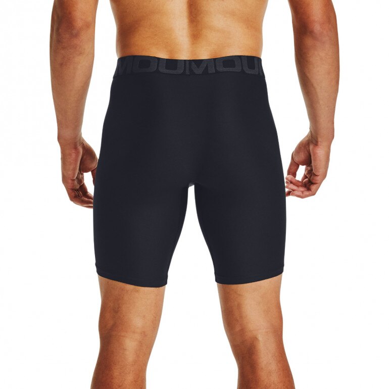 Męska bielizna treningowa (2-pack) UNDER ARMOUR Tech 9in 2 Pack - czarna