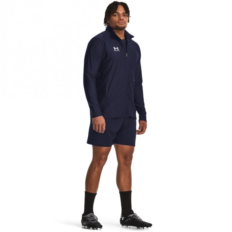 Męska bluza treningowa rozpinana Under Armour UA Challenger - granatowa