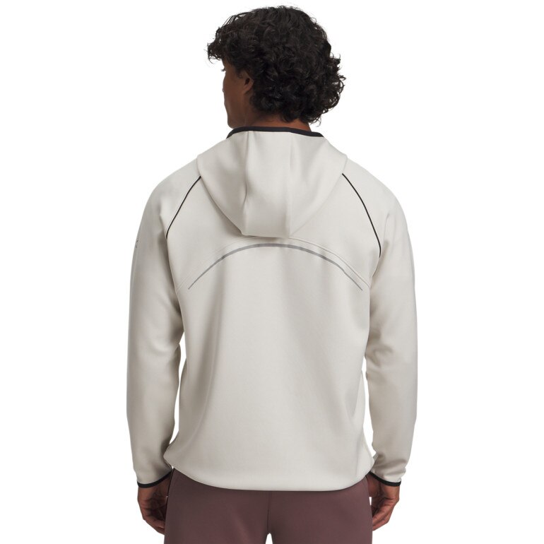 Męska bluza treningowa Under Armour Halo Cold Weather - beżowa
