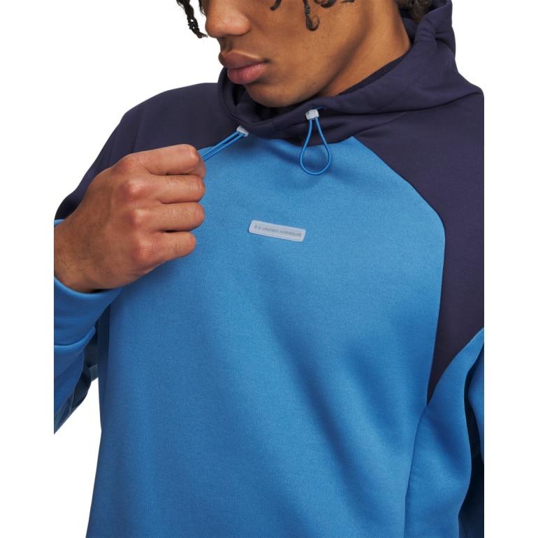Męska bluza treningowa Under Armour UA Armour Flc Winter HD - niebieska