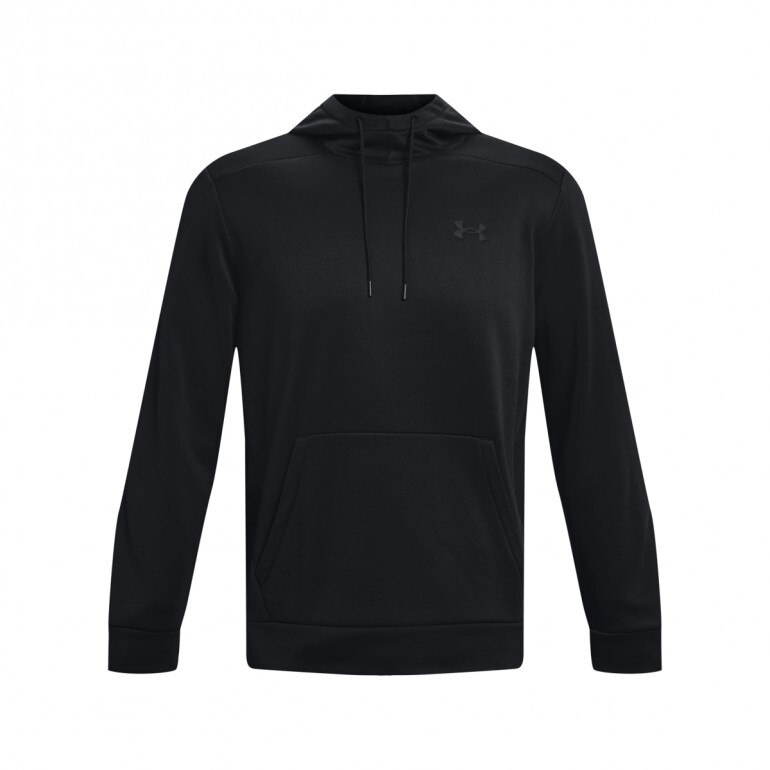 Męska bluza treningowa Under Armour UA Armour Fleece Hoodie - czarna