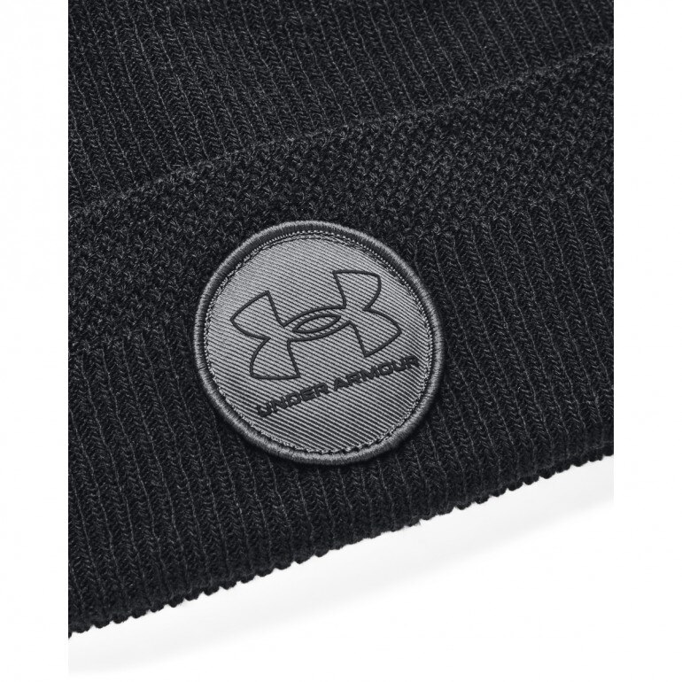 Męska czapka zimowa UNDER ARMOUR UA Driver Pom - czarna