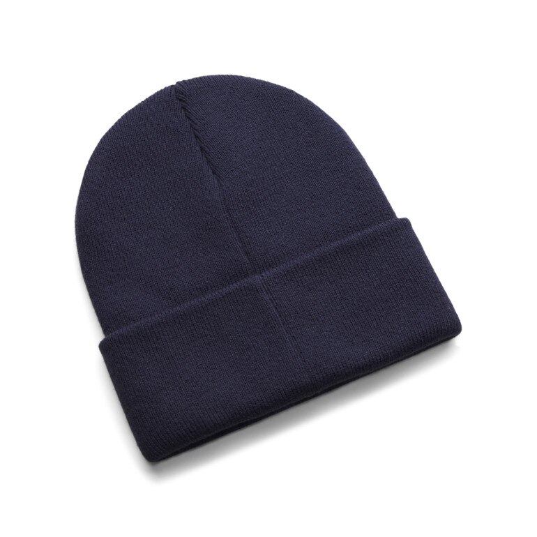 Męska czapka zimowa Under Armour UA Halftime Cuff - granatowa
