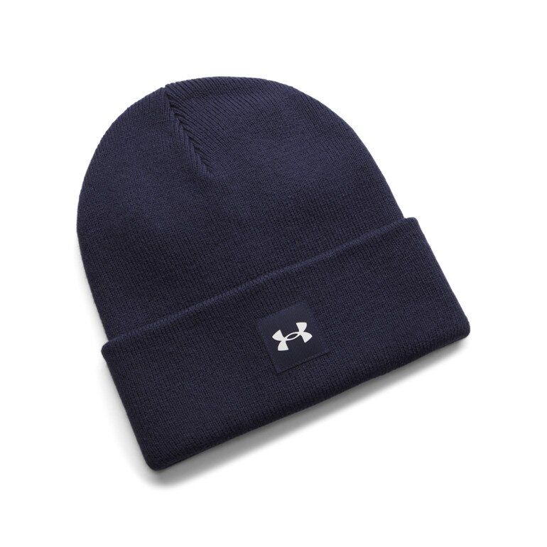 Męska czapka zimowa Under Armour UA Halftime Cuff - granatowa