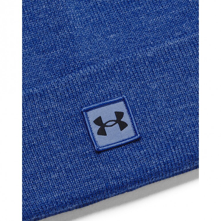 Męska czapka zimowa Under Armour UA Halftime Cuff - niebieska