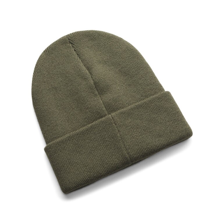 Męska czapka zimowa Under Armour UA Halftime Cuff - khaki