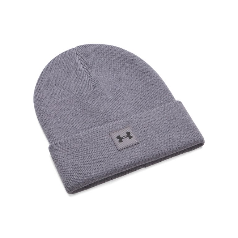 Męska czapka zimowa Under Armour UA Halftime Cuff - szara
