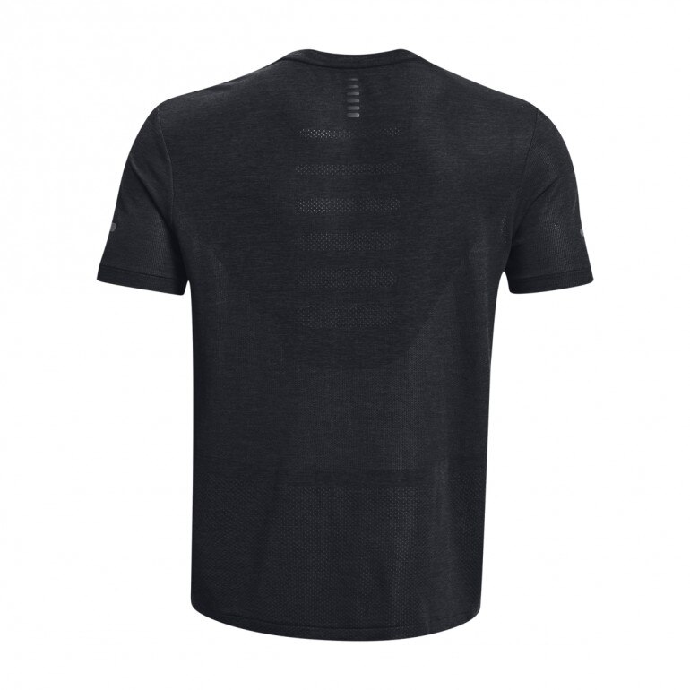 Męska koszulka do biegania Under Armour UA SEAMLESS STRIDE SS - czarna