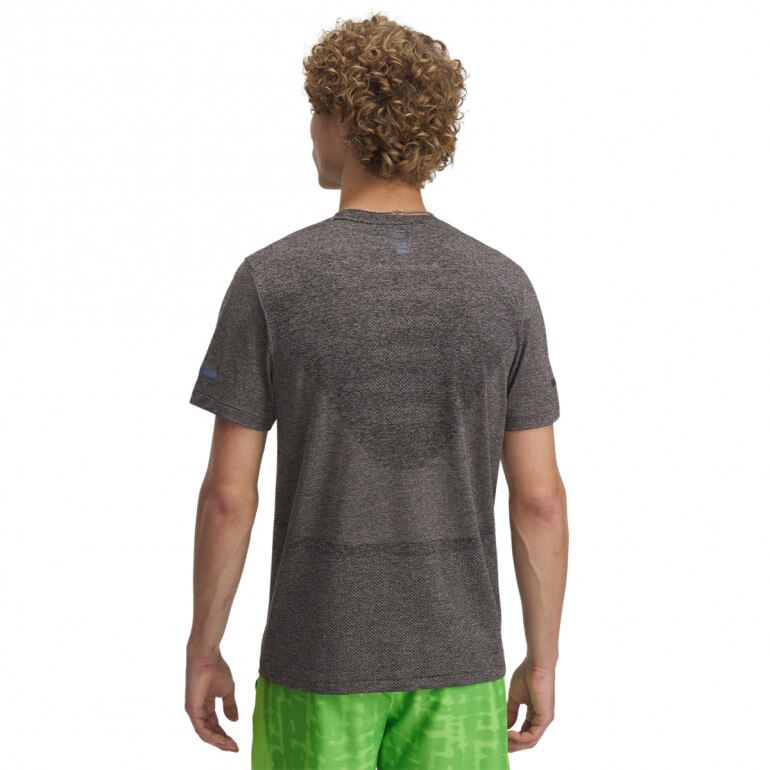 Męska koszulka do biegania Under Armour UA Seamless Stride SS - szara