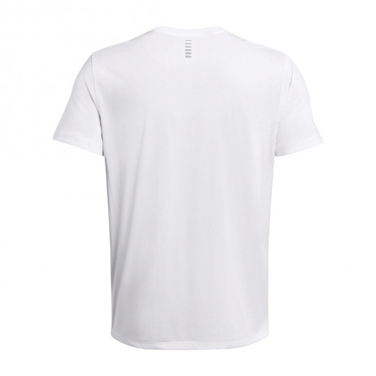 Męska koszulka do biegania Under Armour UA Launch Shortsleeve - biała