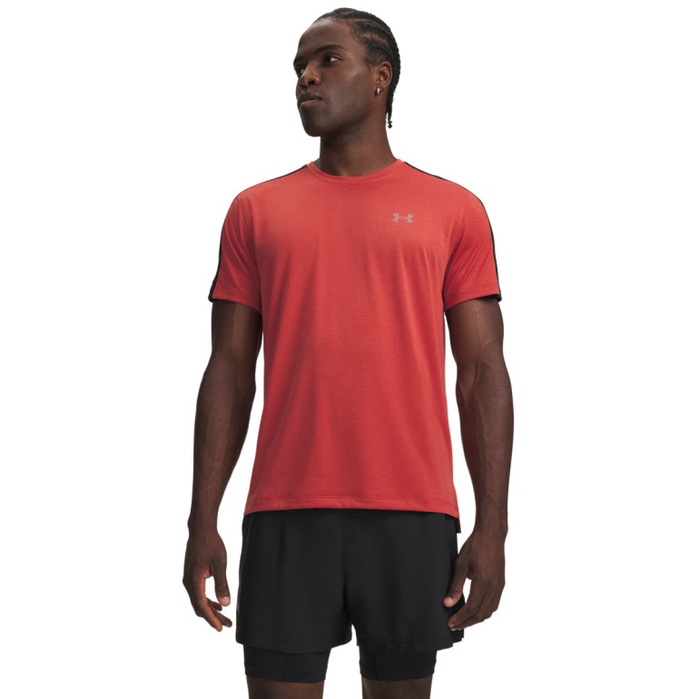 Męska koszulka do biegania Under Armour UA Velociti Reflect SS - czerwona