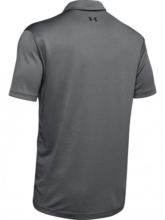Męska koszulka do golfa UNDER ARMOUR Tech Polo - grafitowa