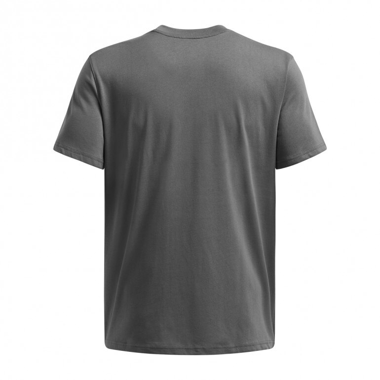 Męska koszulka do koszykówki Under Armour Curry Logo Heavyweight - szara 