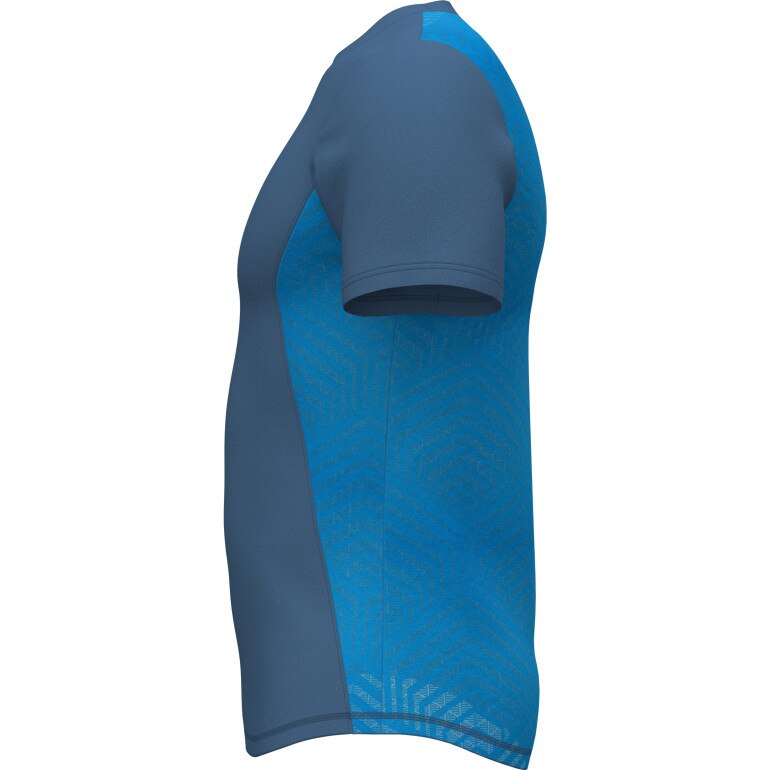 Męska koszulka piłkarska Under Armour UA M Challenger Pro SS - niebieska