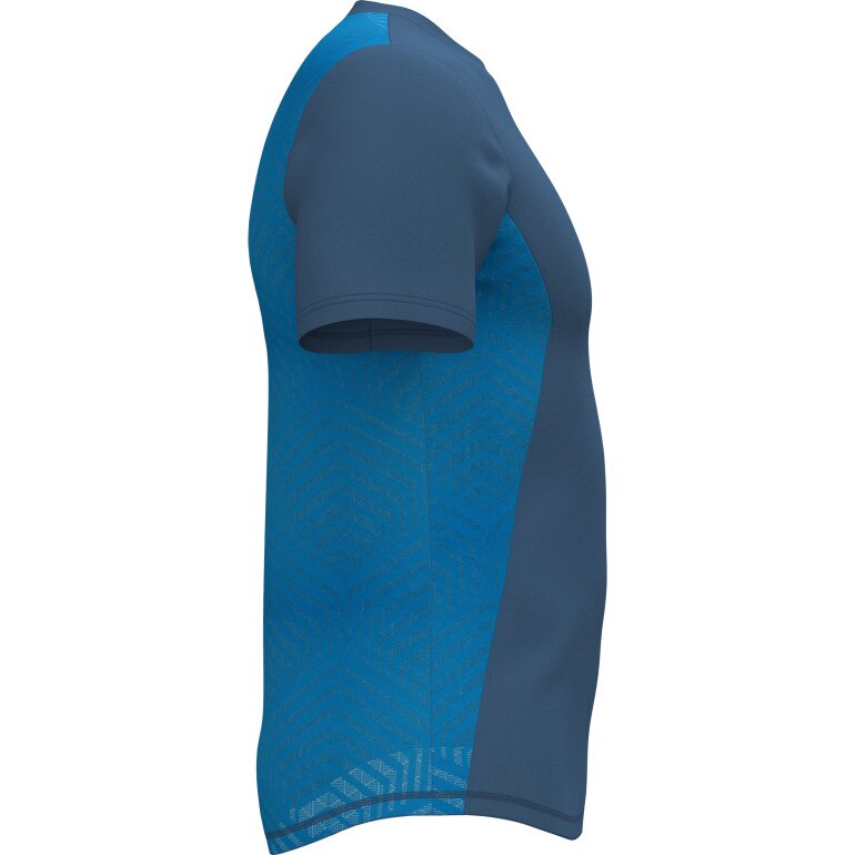 Męska koszulka piłkarska Under Armour UA M Challenger Pro SS - niebieska