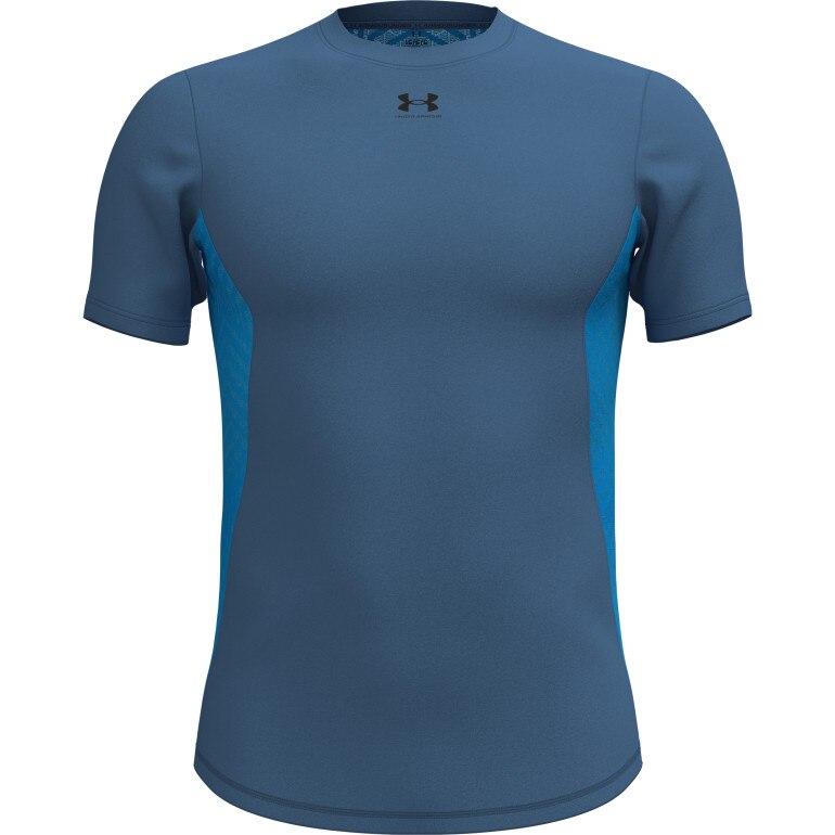 Męska koszulka piłkarska Under Armour UA M Challenger Pro SS - niebieska