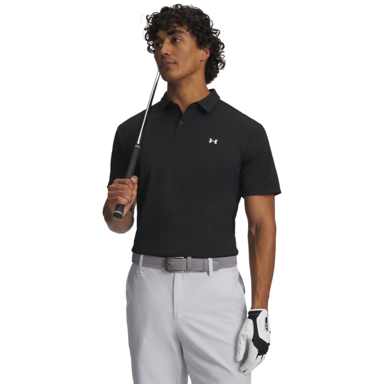 Męska koszulka polo Under Armour UA Drive Pique Polo - czarna