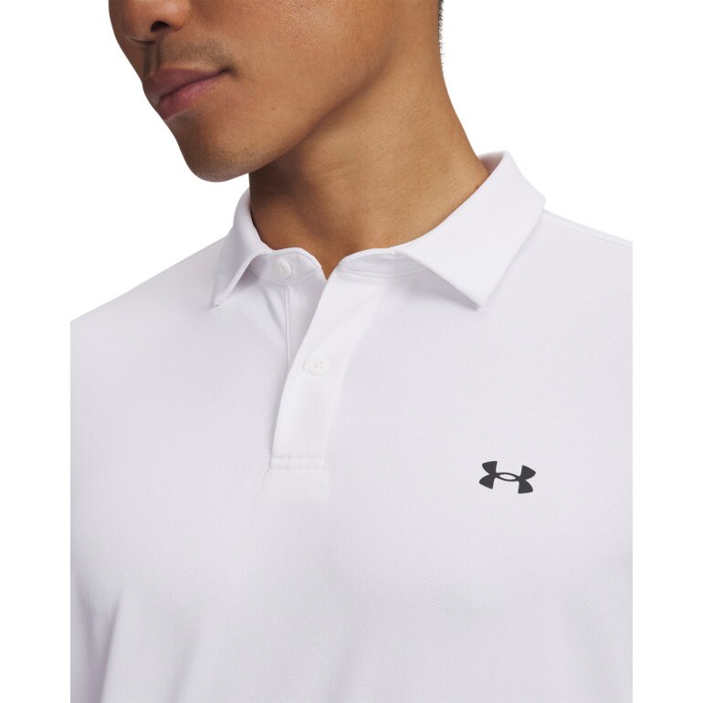 Męska koszulka polo Under Armour UA T2G Pique Polo - biała
