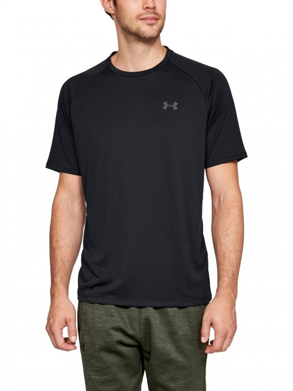 Męska koszulka treningowa UNDER ARMOUR Tech 2.0 SS Tee - czarna