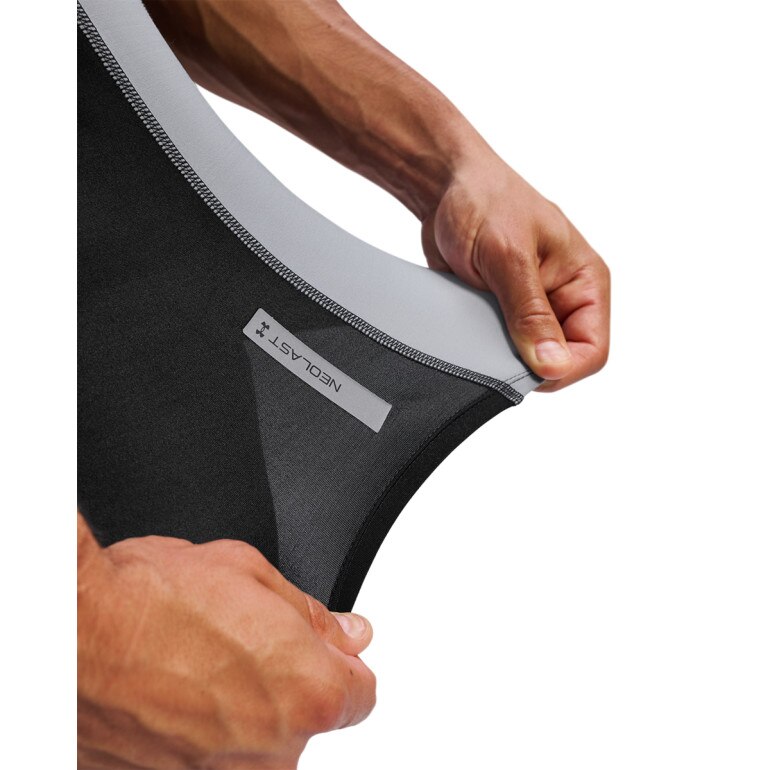 Męska koszulka treningowa Under Armour UA HeatGear Elite Comp SS - czarna