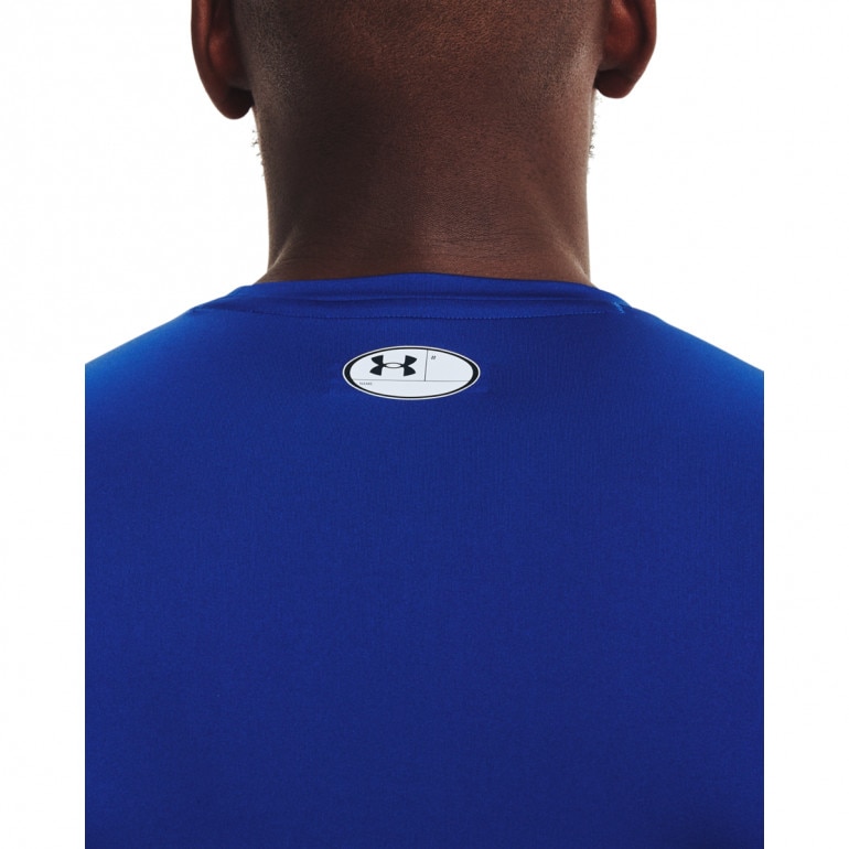 Męska koszulka treningowa UNDER ARMOUR UA HG Armour Comp SS - niebieski