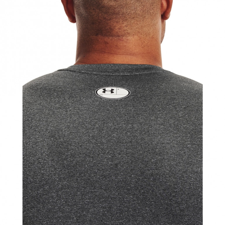 Męska koszulka treningowa UNDER ARMOUR UA HG Armour Comp SS - szara