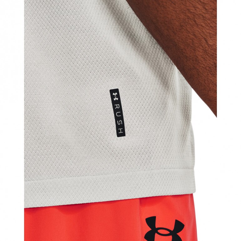 Męska koszulka treningowa Under Armour UA Vanish Elite Seamless SS - biała