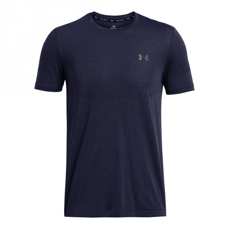 Męska koszulka treningowa Under Armour UA Vanish Elite Seamless SS - granatowa