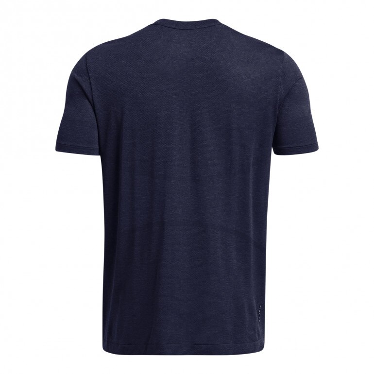 Męska koszulka treningowa Under Armour UA Vanish Elite Seamless SS - granatowa