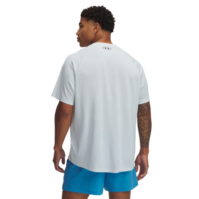 Męska koszulka treningowa Under Armour UA Tech Textured SS - szara