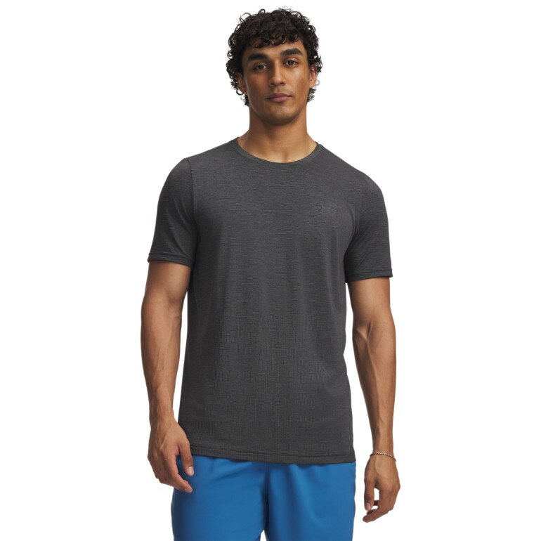 Męska koszulka treningowa Under Armour UA Vanish Elite Seamless SS - czarna