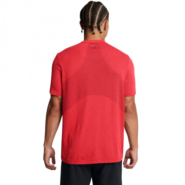 Męska koszulka treningowa Under Armour UA Vanish Seamless SS - czerwona