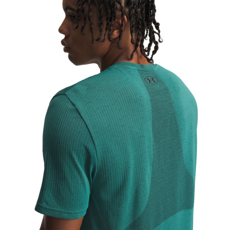 Męska koszulka treningowa Under Armour UA Vanish Seamless SS - zielona